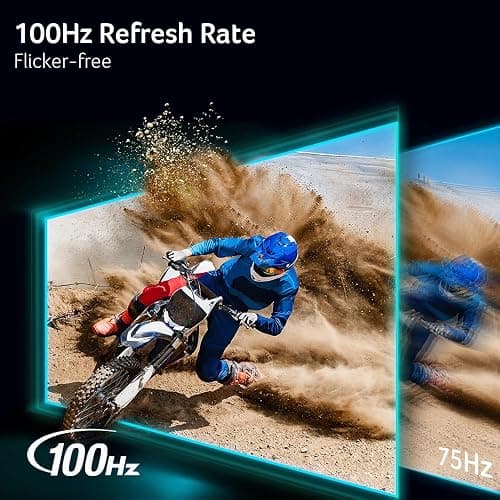 acer KB220Q H2bi 21.5" Full HD (1920 x 1080) Zero-Frame Home Office Monitor | Adaptive-Sync Support (FreeSync Compatible) | Up to 100Hz Refresh | 1ms (VRB) | sRGB 99% | Tilt | HDMI & VGA Ports thumbnail 4