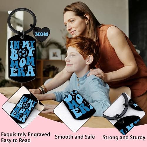 Boy Mom Gifts First Time Mom Stocking Stuffers Gifts Keychain For Women Best Gift For Expecting Moms Mothers Day To Be Pregnant Moms New Mommy Of Boys Mama Gift thumbnail 7