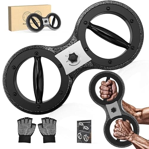 HOTWAVE Burn Machine Plus – Upgraded 360° Rotating Shoulder Machine, Arm Trainer with Enlarged Inner Ring, Heavy-Duty Steel Build, Portable Home Gym Equipment for Full Body Workout & Boxing Training - Image 1