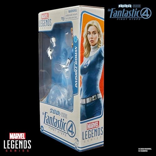 Marvel Legends Series Marvel's Invisible Woman, The Fantastic Four: First Steps Sue Storm Movie Collectible 6 Inch Action Figure Toy thumbnail 9