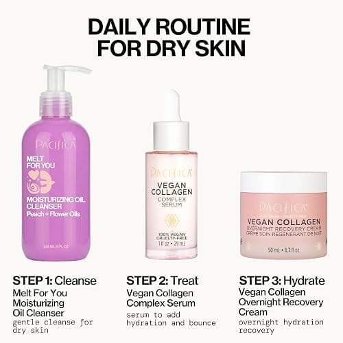 Pacifica Melt For You Facial Cleansing Oil – Hydrating Daily Face Wash & Makeup Remover Oil Cleanser for All Skin Types, Gentle Non-Comedogenic, Vegan, Clean Beauty, Dermatologist Tested 8 fl oz thumbnail 11
