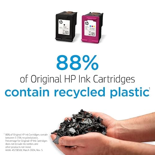 HP 67 Black/Tri-Color Ink Cartridges (2-Pack) | Works with DeskJet 1255, 2700, 4100, Envy 6000, 6400 | Instant Ink Eligible | 3YP29AN | Packaging May Vary thumbnail 11