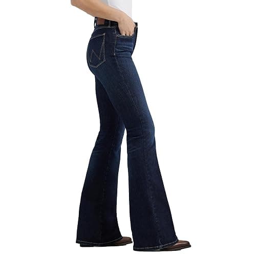 Wrangler Women's Bespoke Madilyn High Rise Flare Jeans thumbnail 3