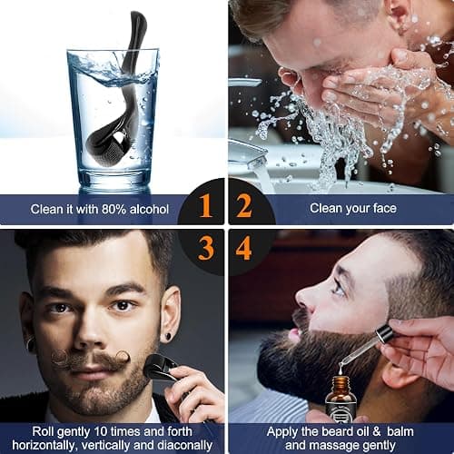 MALE GOD Beard Growth Kit, Beard Kit W/Men's Shaving & Grooming Sets, Upgraded Beard Growth Oil W/Biotin and Batana Oil, Balm, Comb for Spot/Patchy Beard, Christmas Gifts for Men Him Boyfriend Husband thumbnail 8