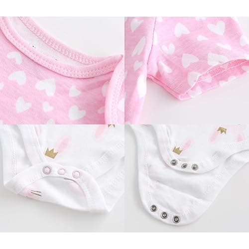 MAMIMAKA Newborn Layette Gift Set Bodysuits Pants for Baby Girl and Boy 24 Piece 100% Cotton Essentials and Accessories thumbnail 7