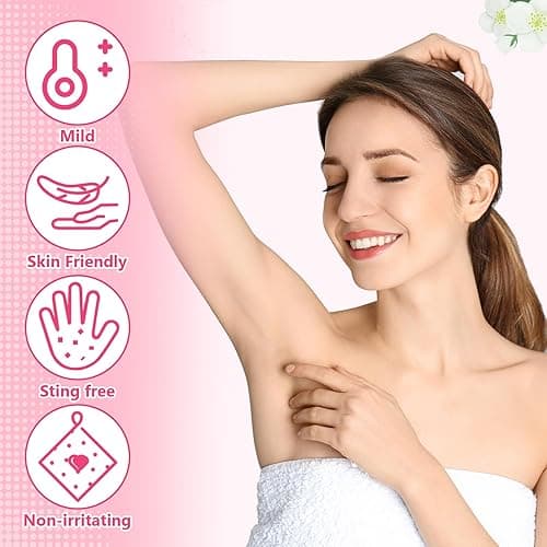 Timgle 100 Pcs Travel Deodorant Wipes Individually Wrapped Armpit Antiperspirant Deodorant Sweat Body Wipes for Women Men Teens Sports Travel Cleanse Skin and Underarm Excessive Sweating(Rose) - Rose thumbnail 3