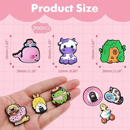 30-200PCS Cute Backpack Pins Bulk Random Different DIY Brooch Lapel Pins Aesthetic Set Cool Button Pin funny Pin for Girl Hat thumbnail 6