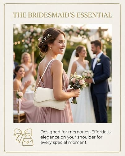 Creamy white shoulder bag thumbnail 6