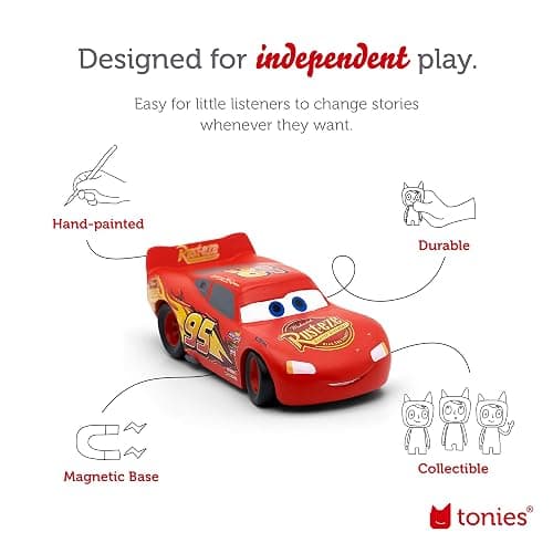 Tonies Lightning McQueen Audio Toy Figurine from Disney and Pixar's Cars thumbnail 3