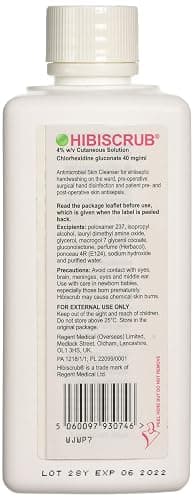 HiBiScrub Skin Wash 500ml Antimicrobial Skin Wash thumbnail 2