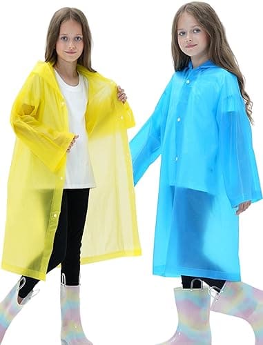 Borogo Kids Rain Ponchos