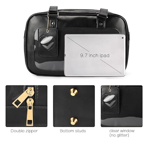 STEAMEDBUN Ita Bag Japanese School Bag with Insert Tote Shoulder Anime Purse for Cosplay thumbnail 6