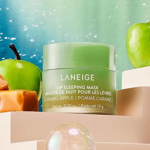 LANEIGE Lip Sleeping Mask Caramel Apple: Nourish, Hydrate, Vitamin C, Murumuru & Shea Butter, Antioxidants, Flaky, Dry Lips thumbnail 2