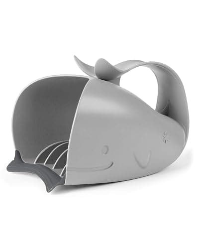 Skip Hop Moby Bath Rinse Cup: Tear-free Waterfall Rinser, Grey thumbnail 6