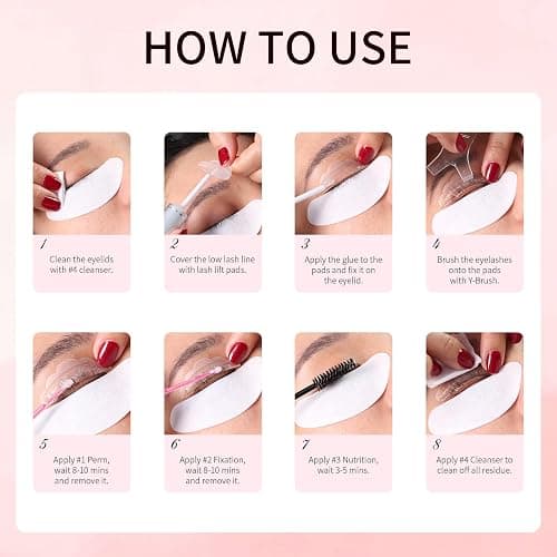 ICONSIGN Aktualisierte Version Wimpernlifting Set, Starter Kit, Wimpernwelle, Wimpernlaminierung, Ideal für Partys, Geburtstage thumbnail 5