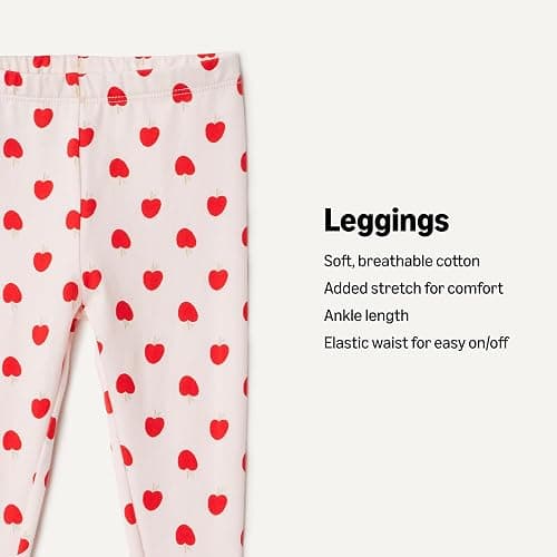 Amazon Essentials x Sofia Grainge Toddlers and Baby Girls' Legging, Pack of 3 thumbnail 2