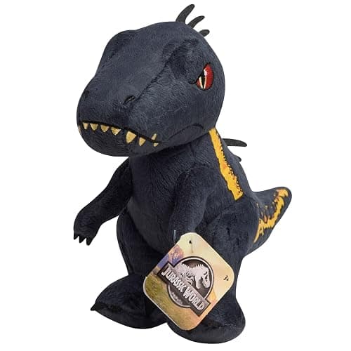 JURASSIC WORLD Dinosaurs Plush Indoraptor Stuffed Animals, Kids Toys for Ages 3 Up by Just Play - Image 1