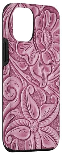 Pink Western Boho Rodeo Cowgirl Horse Bull Riding Floral Case for iPhone 12/12 Pro thumbnail 3