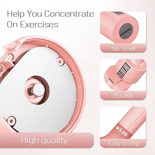 EAST MOUNT Adjustable Hand Dumbbell for Women 5lb Dumbbells Set of 2, 4 in 1 Small Dumbbell Set Each 2lb 3lb 4lb 5lb Free Weights thumbnail 6