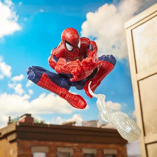 Marvel Legends Maximum Series Spider-Man, Deluxe Spider-Man Comics Collectible 6-Inch Action Figure; Amazing Articulation; Spectacular Accessories thumbnail 9