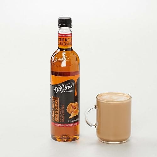 DaVinci Gourmet Classic Peanut Butter Syrup, 25.4 Fluid Ounces (Pack of 1) thumbnail 6
