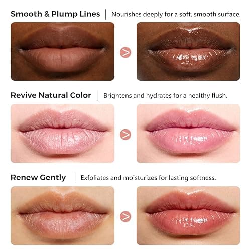 GarGrove Strawberry Lip Sleeping Mask with Collagen, Lip Butter Balm with Hyaluronic Acid & Vitamins A,E for Deep Hydration, Lip Moisturizer with Shea Butter & Meadowfoam Seed Oil for Dry Cracked Lips thumbnail 4