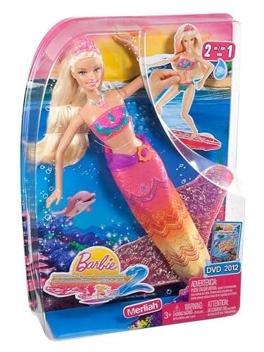 Barbie in A Mermaid Tale 2 Merliah Transforming Doll thumbnail 8