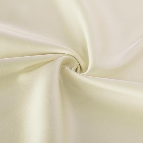 GRACE KARIN Women's Satin Silk Blouse Lapel V Neck Long Sleeve Casual Work Blouse Shirts Pullover Tops - Apricot - XX-Large thumbnail 3
