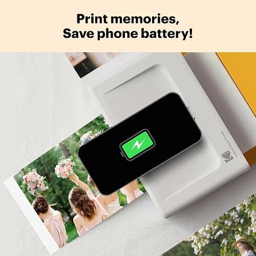 KODAK Dock Plus 4PASS Instant Photo Printer, 4x6 inches, 90 Sheets Bundle thumbnail 8