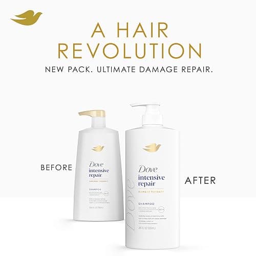Dove Shampoo Intensive Repair for Damaged Hair with Bio-Protein Care Technology and Amino Serum 28 Fl Oz thumbnail 4