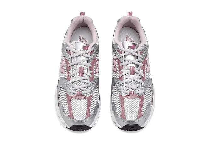 New Balance 530 Unisex Running Inspired (U53022Q) (Silver Metallic/Rosewood) thumbnail 2