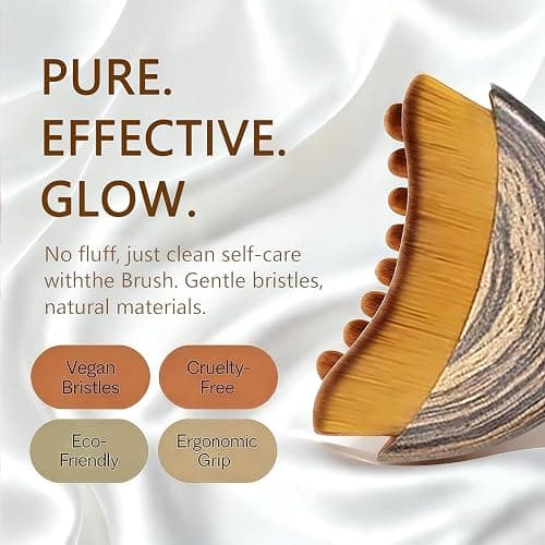 Lymphatic Contour Face Brush – Gentle Vibration Facial Massager for Jawline, Chin & Contouring, Lymphatic Face Sculpting Tool for Lifting & Detox, Relaxing Facial Massage Brush for Women (2) thumbnail 6