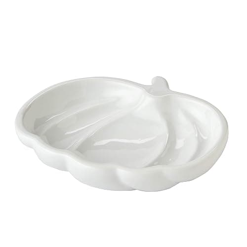 SKL Home Harvest Pumpkin Vanity Tray, White thumbnail 3