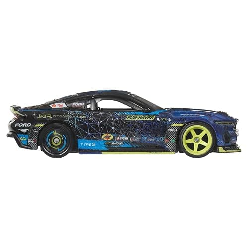 Hot Wheels Premium RTR Mustang Drift, Car Culture Circuit Legends Vehicles for Kids 3 Years Old & Up, Premium Collection of Car Culture 1:64 Scale Vehicles, JBK48 thumbnail 5