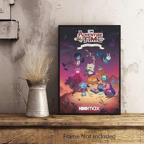 XIHOO Christ-EZ Anime Cartoons Adventure Time Distant Lands Wall Art Print Poster Home Decor Premium - Matte poster Frameless Gift 11 x 17 inch(28cm x 43cm) thumbnail 6