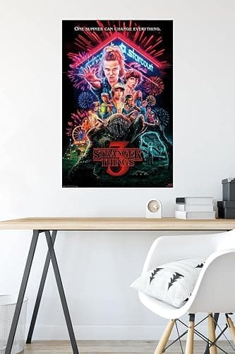 Trends International Netflix Stranger Things: Season 3 - One Sheet Wall Poster, 22.375" x 34", Unframed Version thumbnail 4