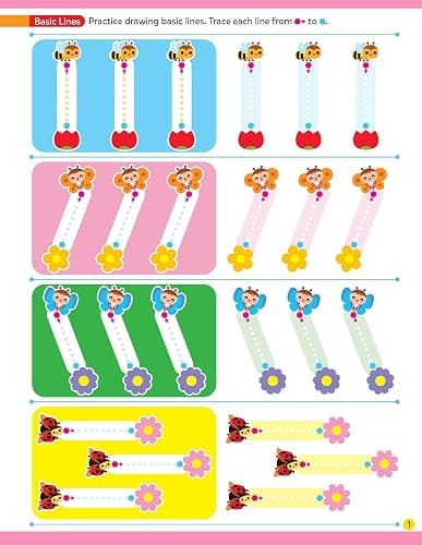 Play Smart Wipe-Clean Workbook: Ages 2-4: Tracing, Letters, Numbers, Shapes thumbnail 3