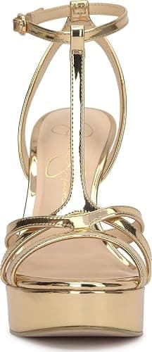 Jessica Simpson Women’s Sippete Platform Stiletto T-Strap Sandal thumbnail 2