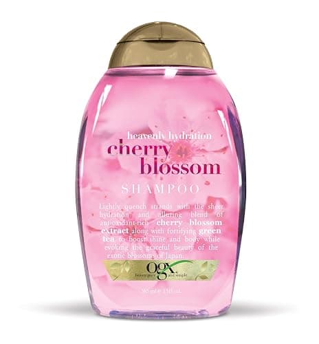 Organix Heavenly Hydration Plus Shampoo, Cherry Blossom, 13 Fluid Ounce - Image 1