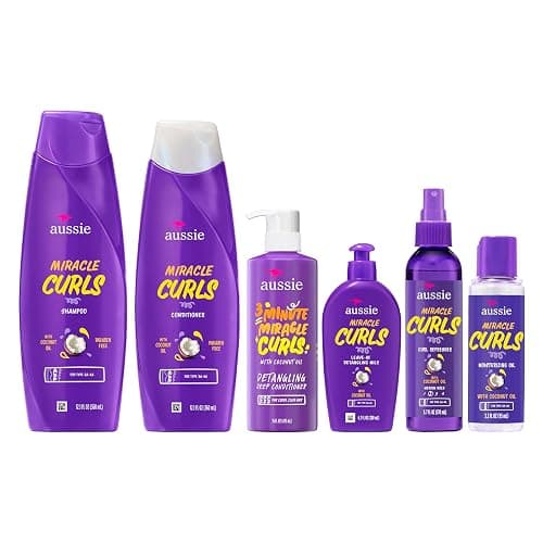 Miracle Curls: Shampoo, Conditioner, Deep Conditioner, Refresher Gel, Detangling Milk, Oil Treatment 6-Piece Set thumbnail 8