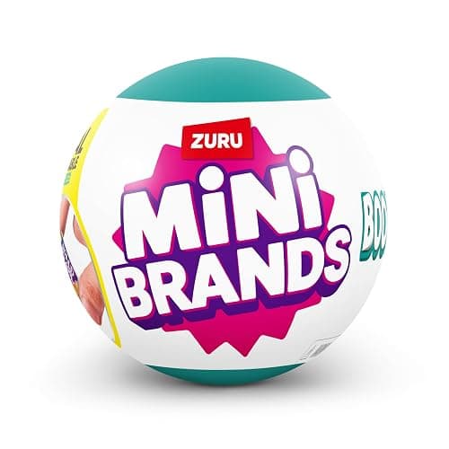 Mini Brands Books, Real Miniature Book Brands Collectible Toy, Capsules of 5 Mystery Miniature Books with real readable pages and Accessories for Kids, Teens, Adults (Single Capsule) thumbnail 5