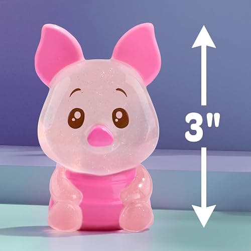 Disney Winnie the Pooh Bear-y Squishy Figures 3-Pack, Soft Squishy Combo Toy Set, Sweet & Sparkly, for Collectors, Kids & Fans by Just Play, Kids Toys for Ages 3 Up by Just Play thumbnail 6