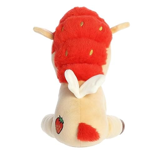 Aurora® Enchanting ©Tokidoki Delicious Unicorno Strawberry Stuffed Animal - Bright & Colorful Design - Showpiece Plush - Orange 8.5 Inches thumbnail 6