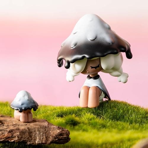 BEEMAI Moogutong Little Mushroom Girl Series Single Box (Contains 1 Figure), Blind Box Cute Figures Collectible Birthday Gift thumbnail 6