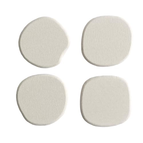 Dorai Home Stone Coaster Set – 4 Absorbent Diatomite Coasters for Instant Drying, Modern Design, Sandstone - Sandstone thumbnail 8
