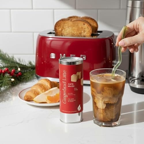 Teaspressa Luxe Mixer Cube – Flavored Coffee & Tea Sugar Cubes – Vegan, Gluten-Free, No Mess – Easy Barista-Style Drinks at Home – 30 Drinks – Great Gift Idea (Ginger Bread Latte) thumbnail 3