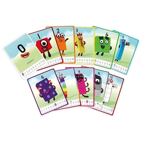 hand2mind MathLink Cubes Numberblocks 1-10 Activity Set, 30 Preschool Learning Activities, Counting Blocks, Linking Cubes, Educational Toys for Kids, Number Games, Math Manipulatives Kindergarten thumbnail 6