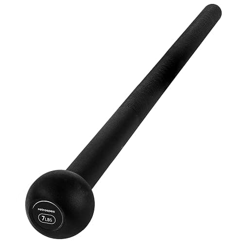 Retrospec Revolve Steel Macebell for Strength Training, Rehabilitation, Stretching, Conditioning and Rotational Training - 5, 7, 10, 15, 20, 30lb Options for Women & Men - Image 1