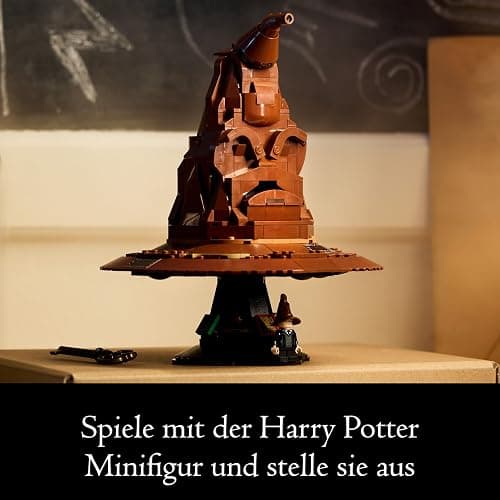 LEGO Harry Potter Der Sprechende Hut, Hogwarts-Modell für Erwachsene, Film-Geschenk für Frauen, Männer, Mama und Papa, mit zufälligen 31 Klangkombinationen, Sortiert Dich in Dein Hogwarts Haus 76429 thumbnail 8