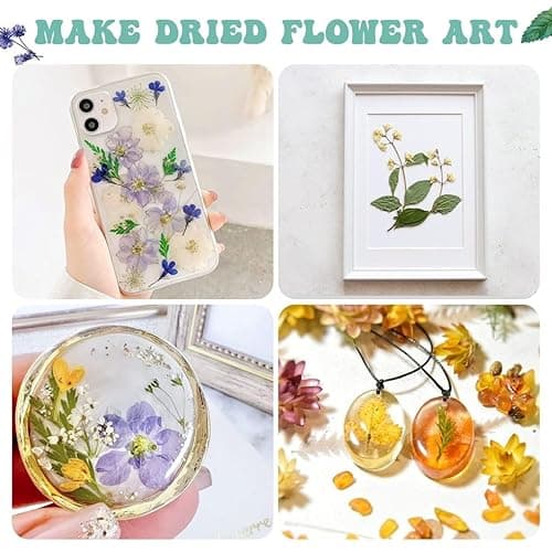 Suziko Professional Flower Press Kit 6 Layers 6.3 x 8.3 inch , Flower Pressing Kit for Adults Kids, Great Gift for Daughter - wood thumbnail 4